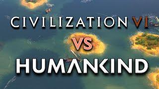 Humankind vs Civ 6 | The TOP 3 IMPORTANT Differences