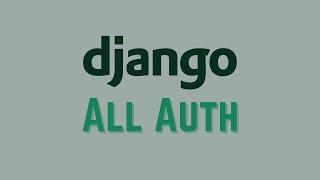 Getting Started With Django All Auth