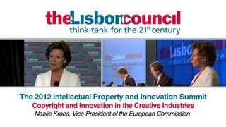 Neelie Kroes: Copyright and Innovation in the Creative Industries
