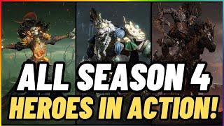 ALL New Legendary Heroes & How They Work! S4 Exclusive Heroes Are Here! DragonHeir Silent Gods