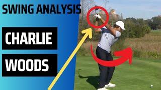 Charlie Woods 2024 PNC Championship Swing Analysis Slow Motion