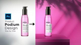 Step by Step Guide to Crafting a Stunning Product Podium in Photoshop | Hindi/हिंदी