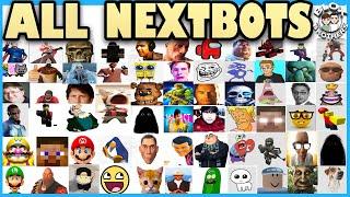 ALL EVADE CURRENT NEXTBOTS + ORIGINS BACKGROUNDS / Roblox Evade ( April 2023 )