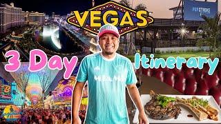 3 DAY Las Vegas ITINERARY - Must Do Activities