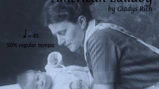 Very Slow American Lullaby by Rich Note-Learning Guide