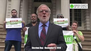 Howie Hawkins, Green Party Candidate for Governor of New York