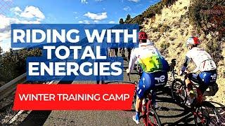 CAN AMATEUR CYCLIST stay for 160km with Pro Cycling Team? TotalEnergies Training Camp in Calpe 