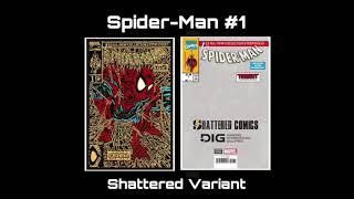 Shattered Comics Spiderman Shattered Variant