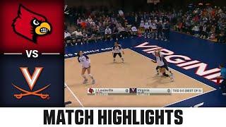 Louisville vs. Virginia Match Highlights | 2024 ACC Volleyball