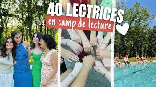 7 jours en CAMP DE LECTURE  (le paradis des lectrices et lecteurs)