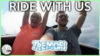 Koaster Mania Rides Tremors at Silverwood (Micah goes to therapy)