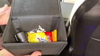 Model Y Backseat Storage Tray & Trash Can