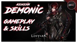 Lost Ark - Demonic Gameplay & Skills (Shadowhunter NA/EU)