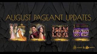 August Pageant Updates: MWPh, Mr & Ms Supranational, MUPh and Miss SA 2021