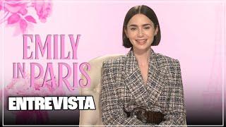 Lily Collins confiesa la serie que quiere hacer para Netflix | 'Emily en París'