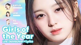 VCHA - Girls of the Year (Line Distribution + Lyrics Karaoke) PATREON REQUESTED