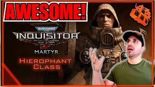 New DLC Dropping... Warhammer 40K Inquisitor Martyr's Class Looks AWESOME! MINIONS!