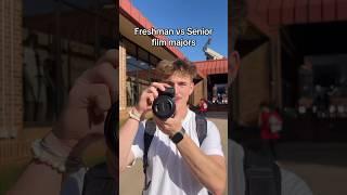 Freshman vs Senior Film Majors