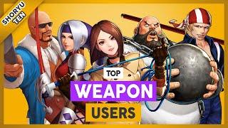 Top 10 Weapon Users In The King Of Fighters Series