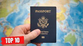 Top 10 MOST POWERFUL PASSPORTS in the World 2023