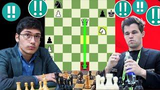 Perfect  Chess Game : 71 By Magnus Carlsen vs Alireza Firouzja