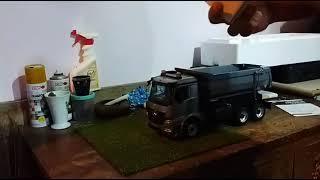 Double E Dump truck E590 unboxing and performance test....