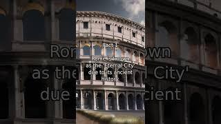  Discover Three Fascinating Facts About Rome!  #explore #facts #knowledge