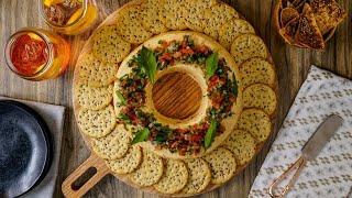 Rosca de Dip de Atún con Pico de Gallo