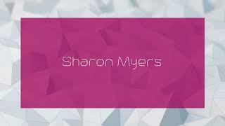 Sharon Myers - appearance