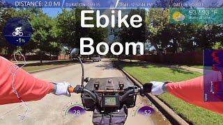 Ebike Boom On The Radrover Electric Bike Vlog @JamesBondJB007