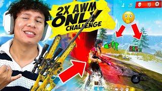 Only 2x Sniper Challenge in Solo Vs Squad Gone Wrong  Tonde Gamer