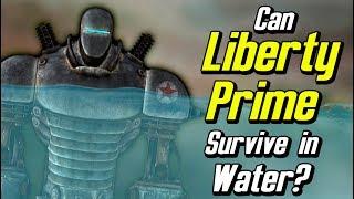 Can Liberty Prime Survive in Water? (Fallout 3)