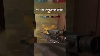 Wtf is rushing even about  #r6 #siege #rainbowsix #r6siege #r6memes