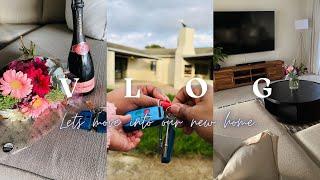 VLOG : WE BOUGHT A HOUSE!!! | Moving in and setting up|South African YouTuber