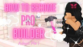 ｡˚  How to become a PRO builder on Adopt Me ! 2024 Building Tips & tricks  ˚｡ | Roblox