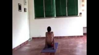 Srivatsa Ramaswami-Vinyasa Krama Yoga-Vajrasana Return Sequence sequence