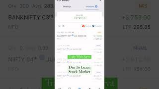 Trade With Surya 17700/- Profit