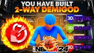 *NEW* "2 WAY FLOOR SPACING SLASHER" IS THE BEST BUILD IN NBA 2K24! GAME BREAKING ISO BUILD!