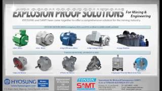 Hyosung Motors, Generators and Gears from TONSON