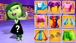 Inside Out 2: Disgust Glow Up Into a Princess!