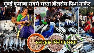 Mumbai Colaba Fish Market | Colaba Wholesale Fish Market | Sassoon Dock Fish Market