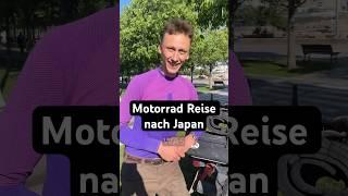 Wanja (@homesikhonda) lebt auf seinem Motorrad Honda XL 600R und fährt damit nach Japan!