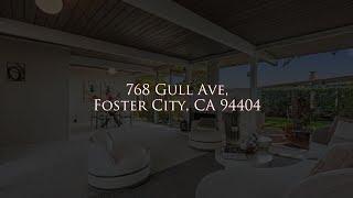 JUST LISTED! 768 Gull Ave,Foster City, CA 94404