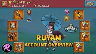 Lords Mobile Ruyam 1.8B Account Overview | My Baby | Lords Mobile Ruyam