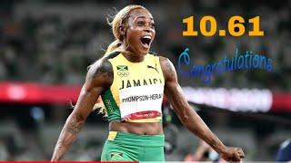 ELAINE  THOMPSON SETS RECORD OLYMPICS 2021||LIFE OF SAPHOYA