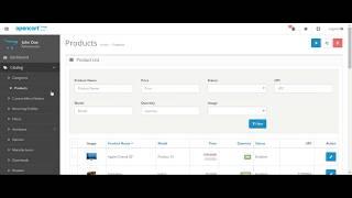 Admin Product Filter Based on UPC - opencart extension - 29745