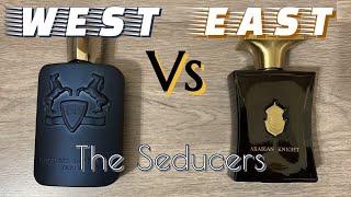 BATTLE OF THE SEDUCTIVE PERFUMES ! PDM Layton VS Arabian Oud Arabian Knight + GIVEAWAY