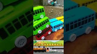 Bus telolet, bus tayo, telolet basuri, mobil truk, truk oleng, cat video, cartoon, mobil mobilan