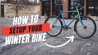 How to setup your bike for winter riding | Full Cycle Ottawa