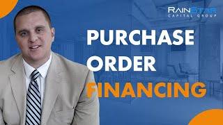 Purchase Order Financing for Government Contractors!